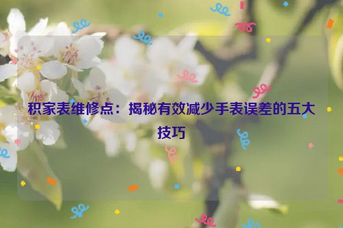 积家表维修点：揭秘有效减少手表误差的五大技巧